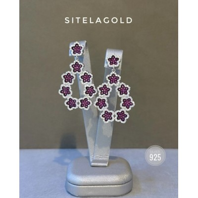 SILVER EARRINGS SE 10